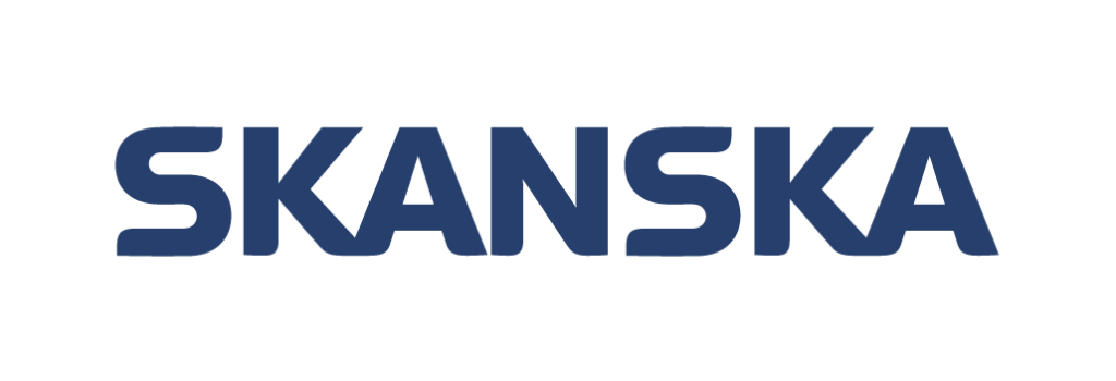 skanska blå logotyp